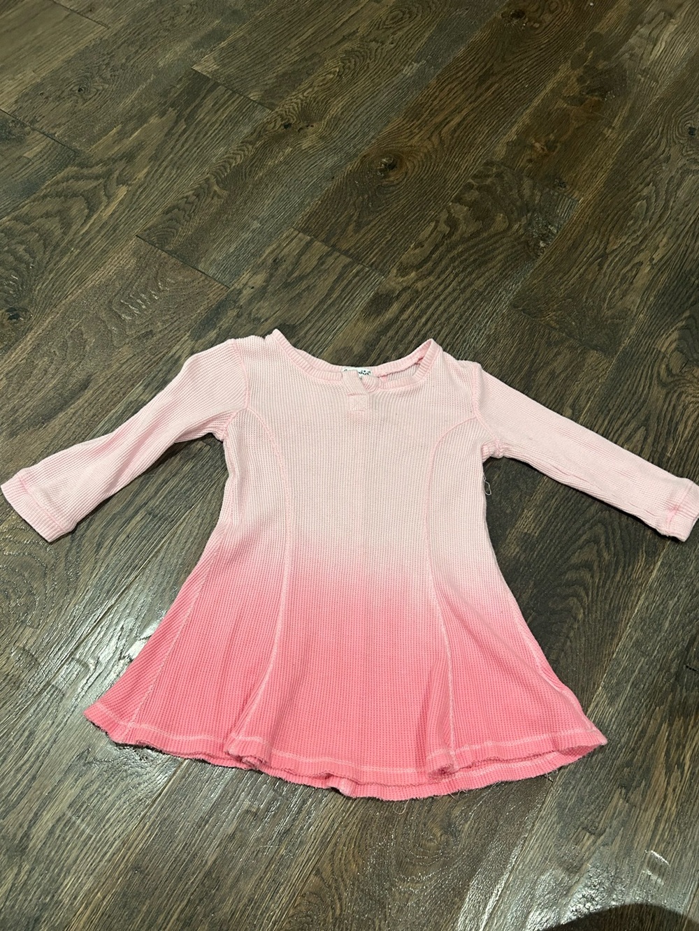 Splendid Girls Pink Ombre Long-Sleeve Swing Top Size 2T